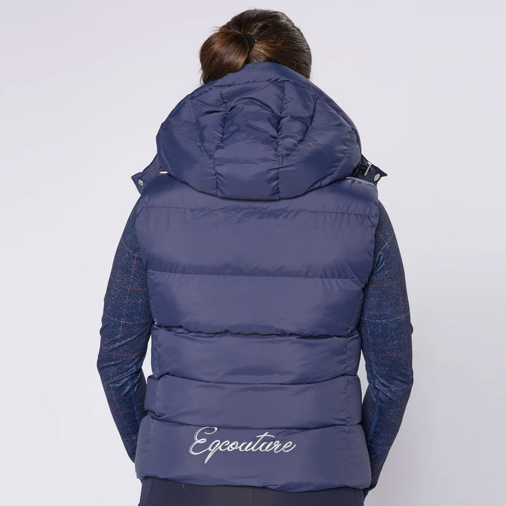 Eqcouture Puffer Gilet With Detachable Hood
