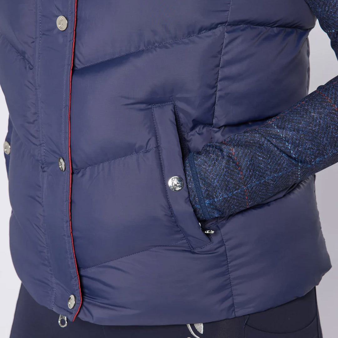 Eqcouture Puffer Gilet With Detachable Hood
