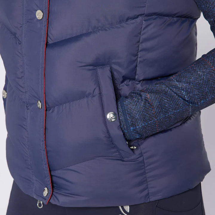 Eqcouture Puffer Gilet With Detachable Hood
