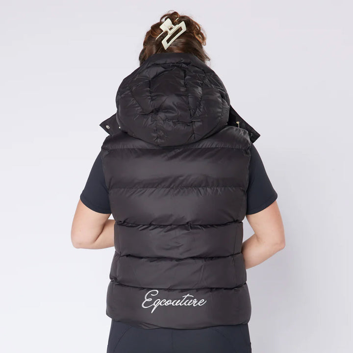 Eqcouture Puffer Gilet With Detachable Hood