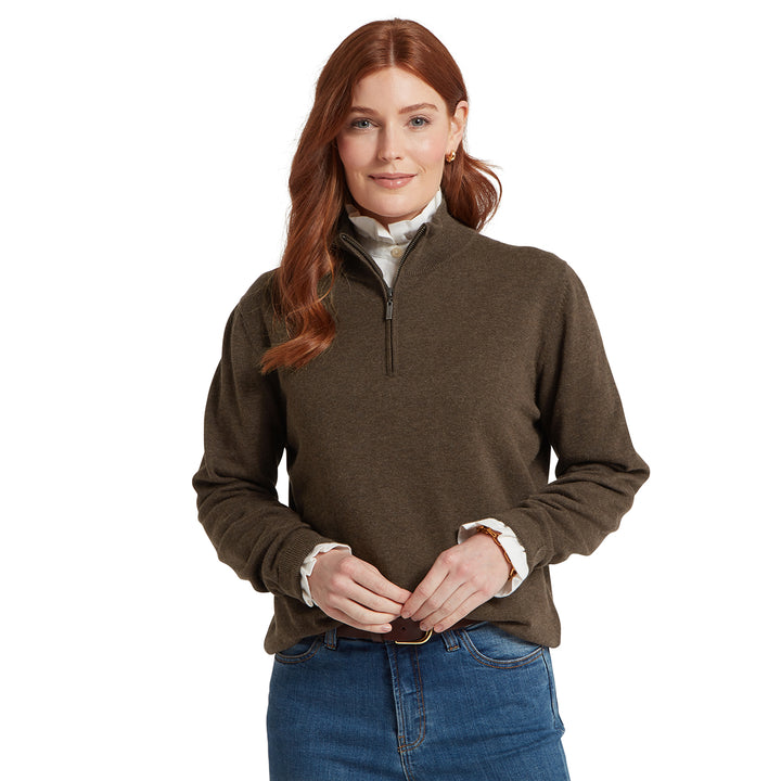 Schoffel Ladies Polperro Pima 1/4 Zip