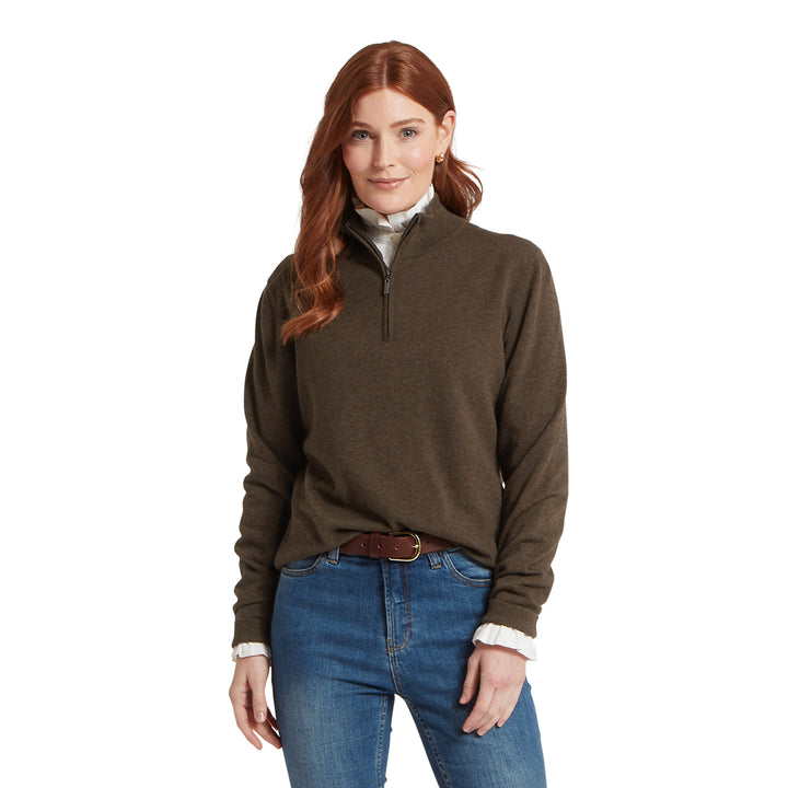 Schoffel Ladies Polperro Pima 1/4 Zip