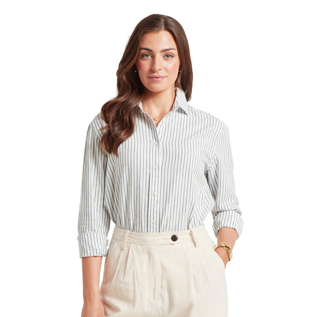 Schoffel Ladies Salthouse Linen Shirt