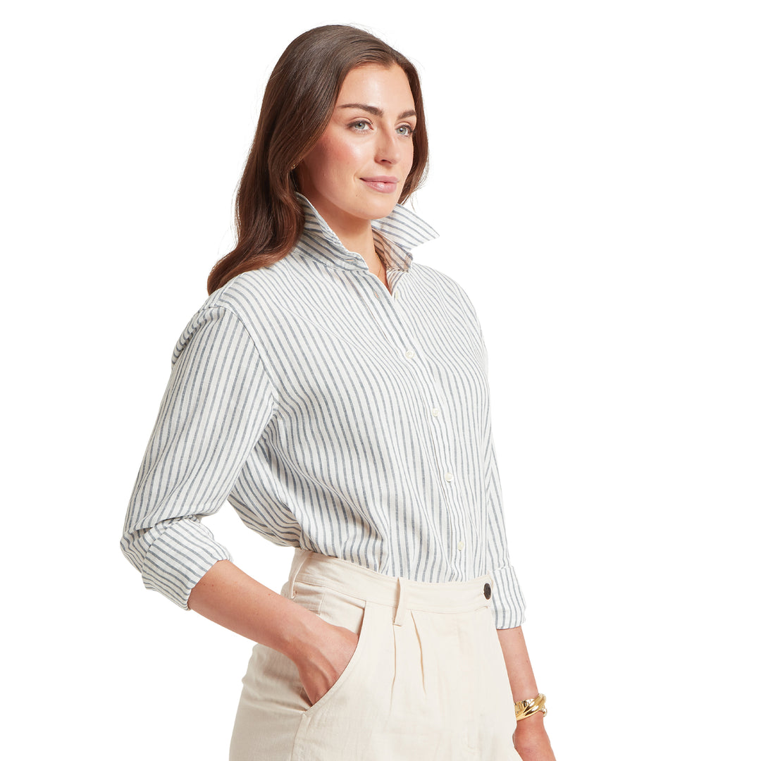 Schoffel Ladies Salthouse Linen Shirt