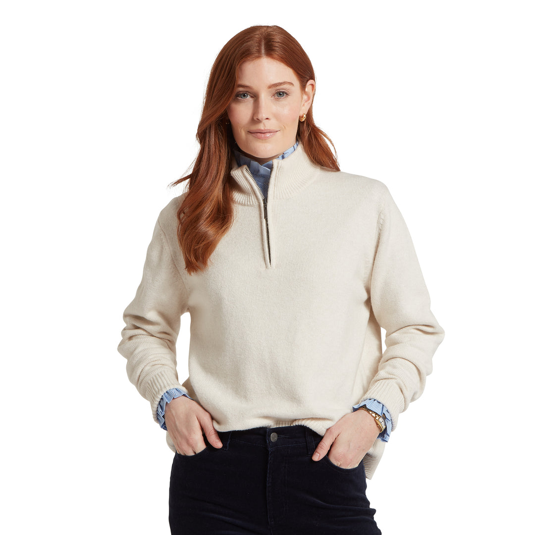 Schoffel Ladies Thoralby 1/4 Zip Jumper