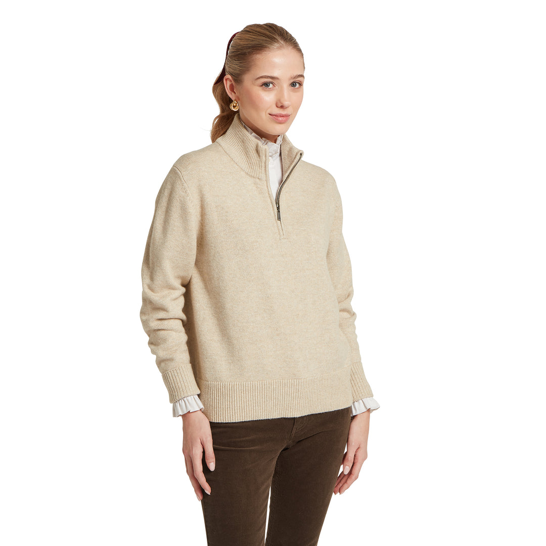 Schoffel Ladies Thoralby 1/4 Zip Jumper