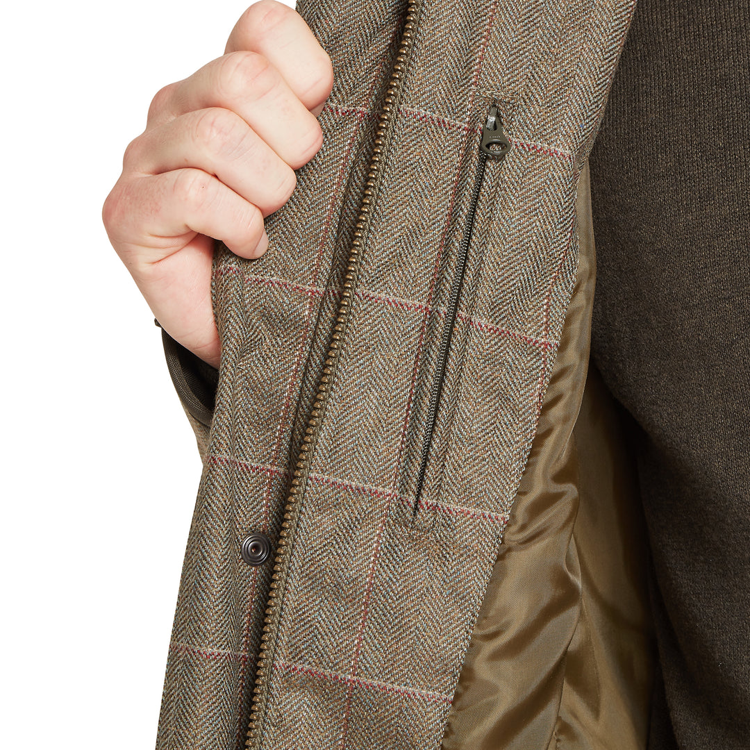 Schoffel Mens Ptarmigan Tweed Classic Coat