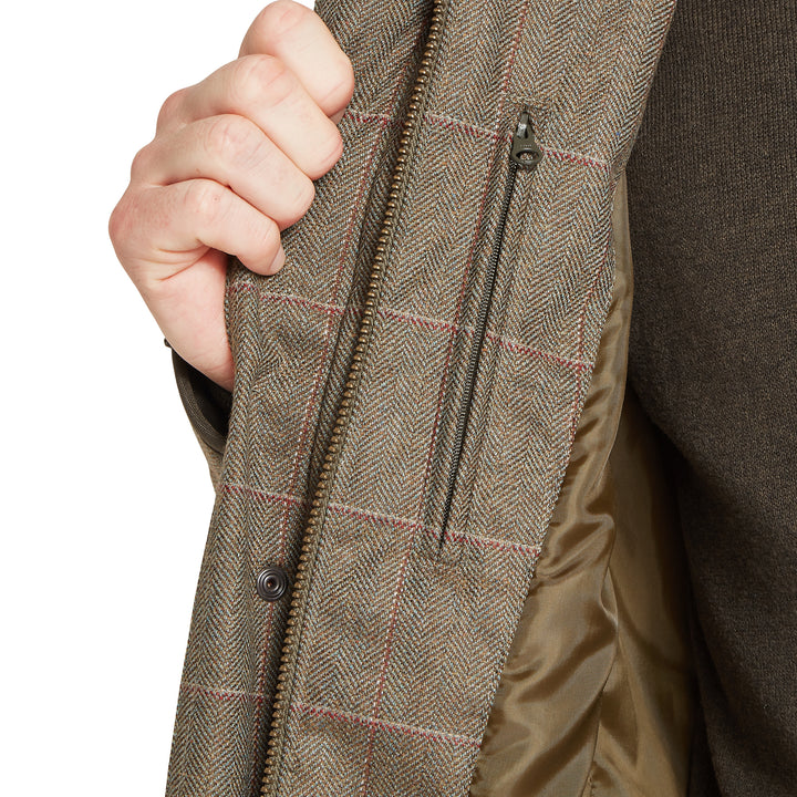 Schoffel Mens Ptarmigan Tweed Classic Coat
