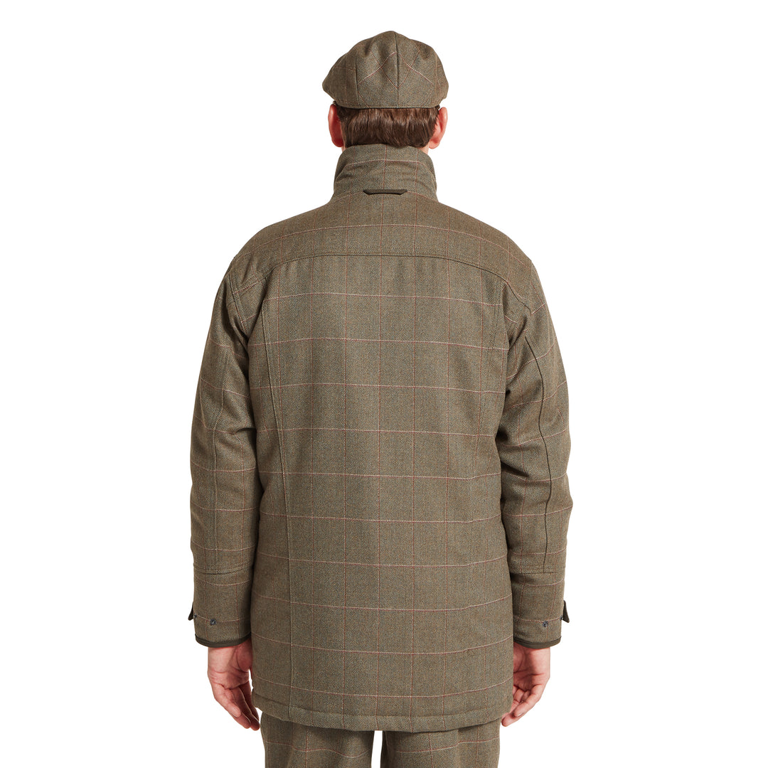Schoffel Mens Ptarmigan Tweed Classic Coat