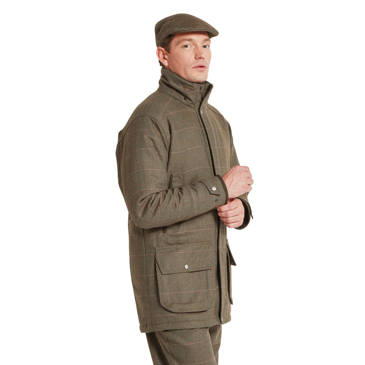 Schoffel Mens Ptarmigan Tweed Classic Coat