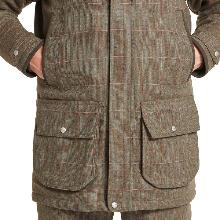 Schoffel Mens Ptarmigan Tweed Classic Coat