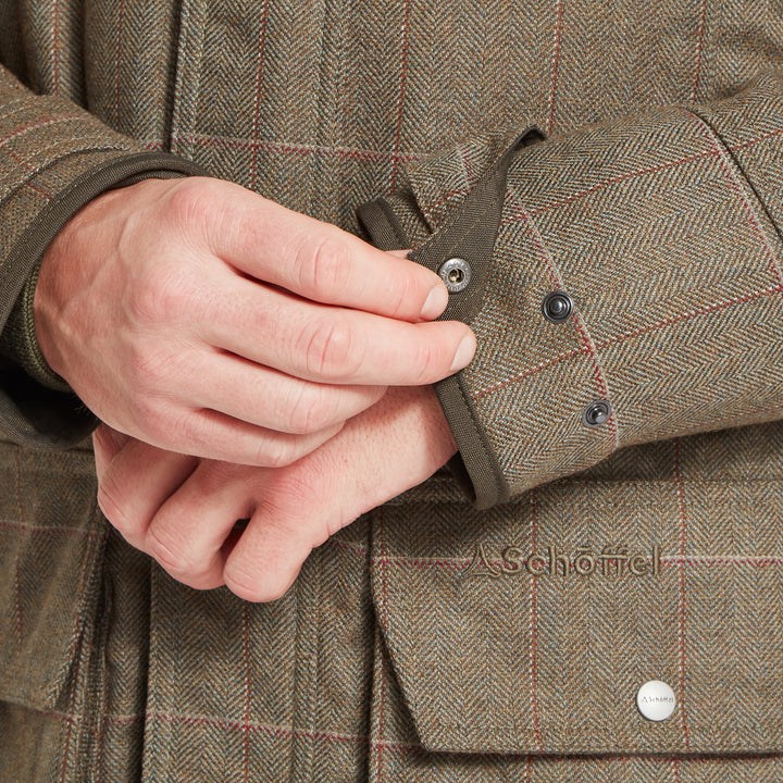 Schoffel Mens Ptarmigan Tweed Classic Coat