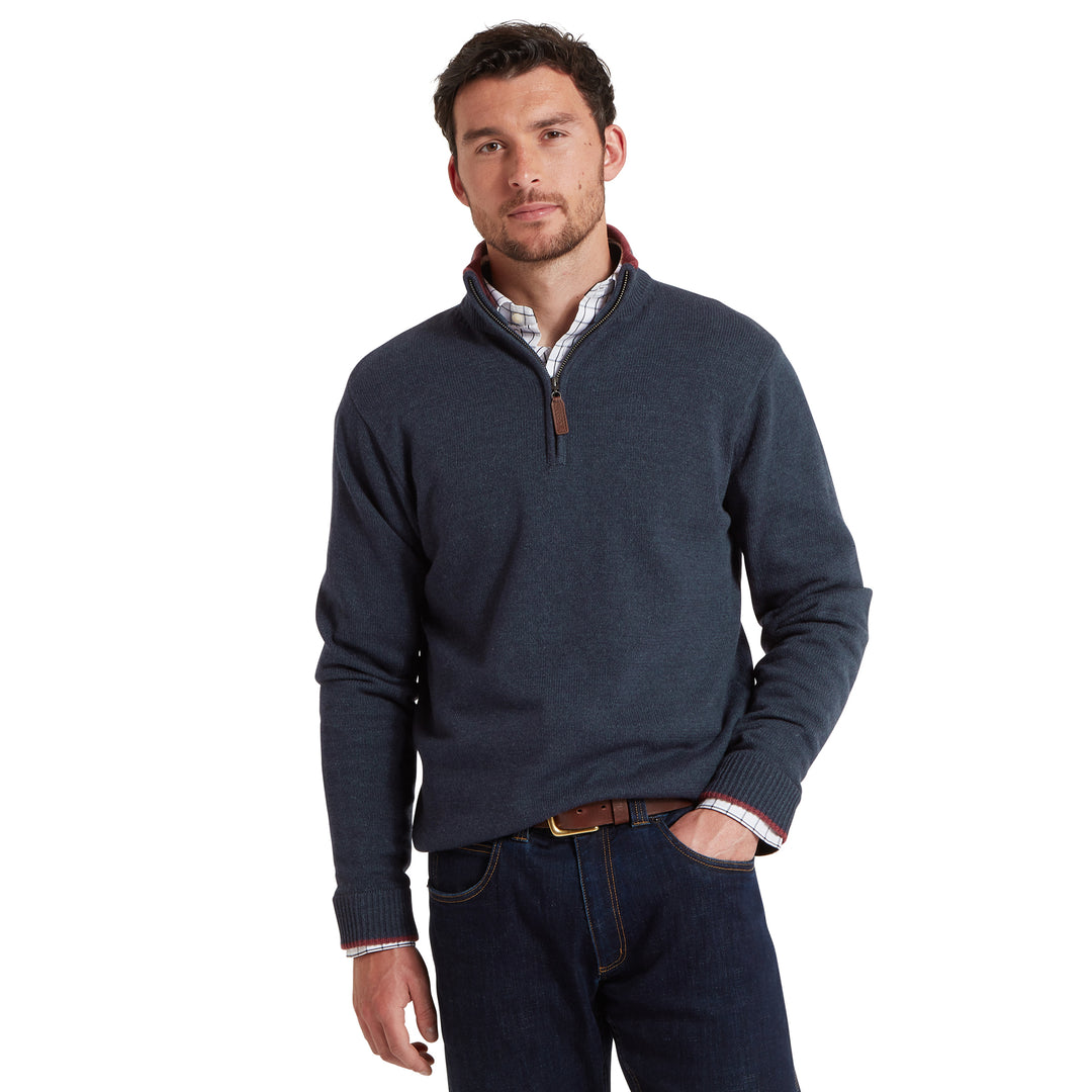 Schoffel Mens Blair 1/4 Zip Jumper