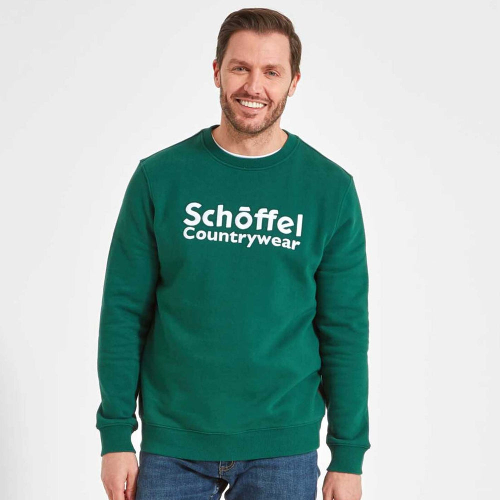 Schoffel Mens St Ouen Sweatshirt#Dark Green