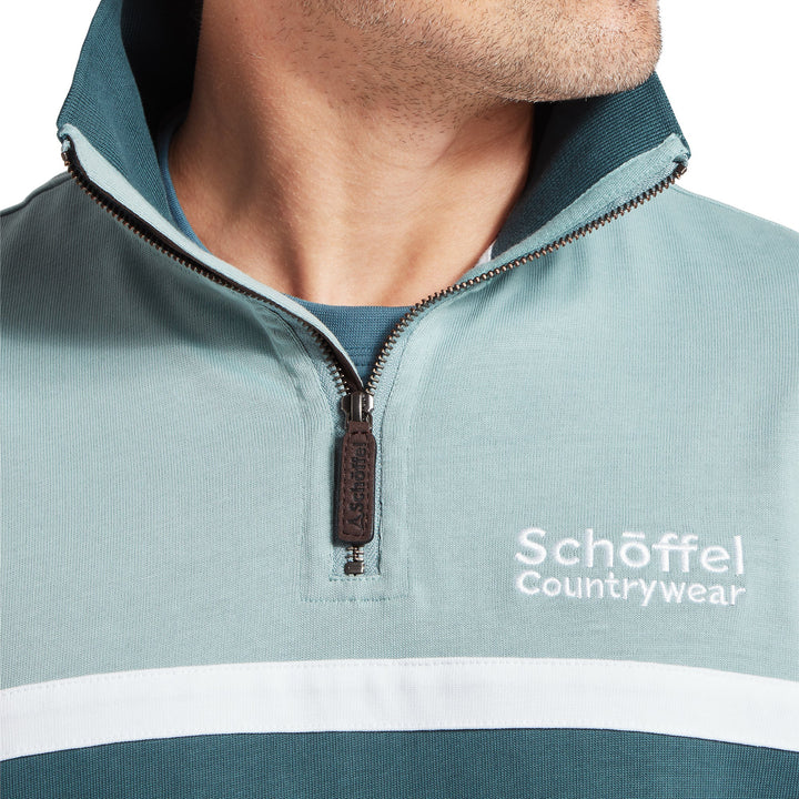 Schoffel Mens Exmouth Heritage 1/4 Zip