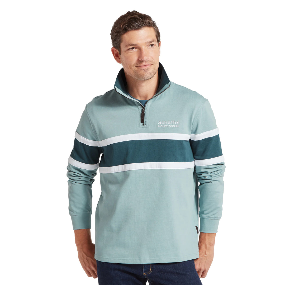 Schoffel Mens Exmouth Heritage 1/4 Zip