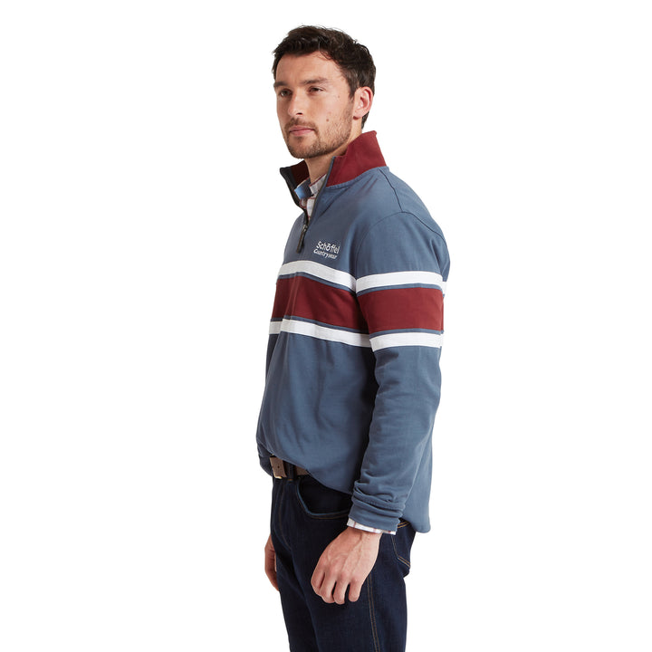 Schoffel Mens Exmouth Heritage 1/4 Zip