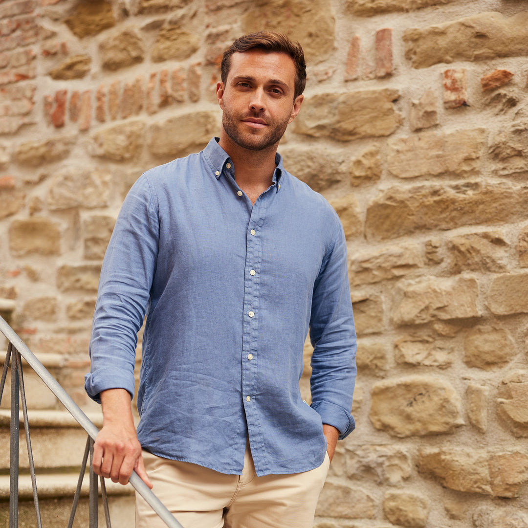 Schoffel Mens Walsingham Linen Shirt
