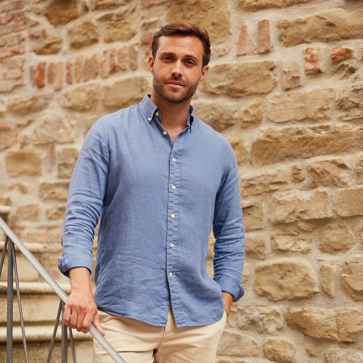 Schoffel Mens Walsingham Linen Shirt