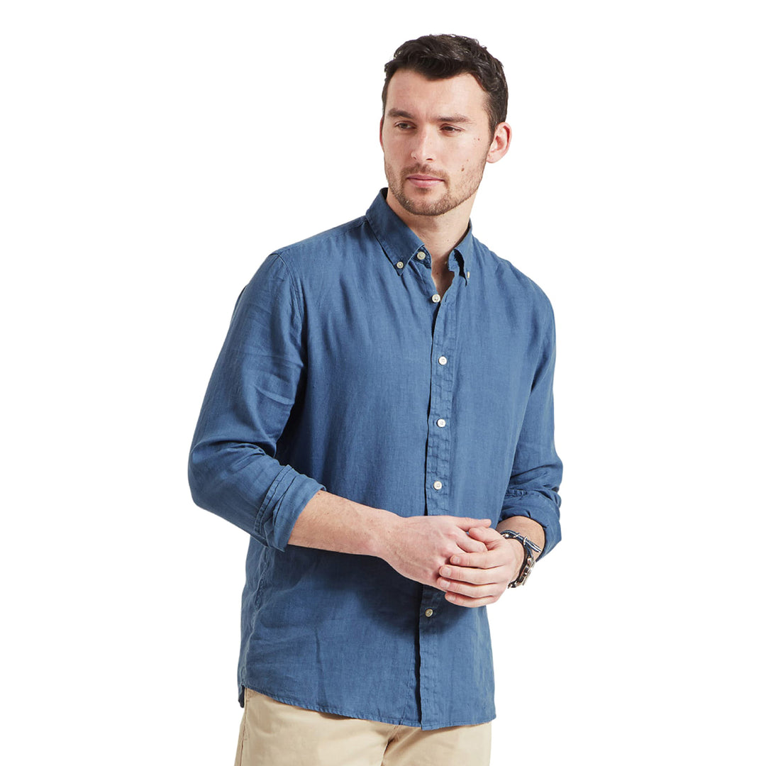 Schoffel Mens Walsingham Linen Shirt