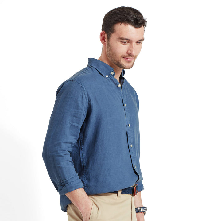Schoffel Mens Walsingham Linen Shirt