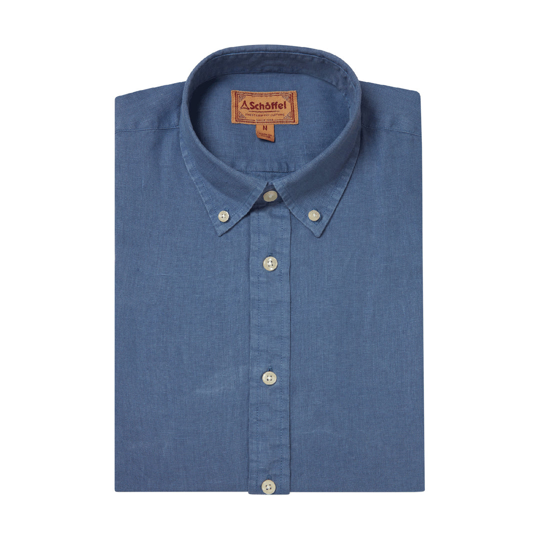 Schoffel Mens Walsingham Linen Shirt