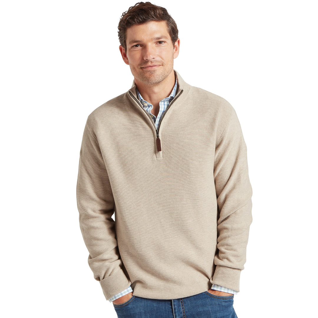 Schoffel Mens Porthleven 1/4 Zip Jumper