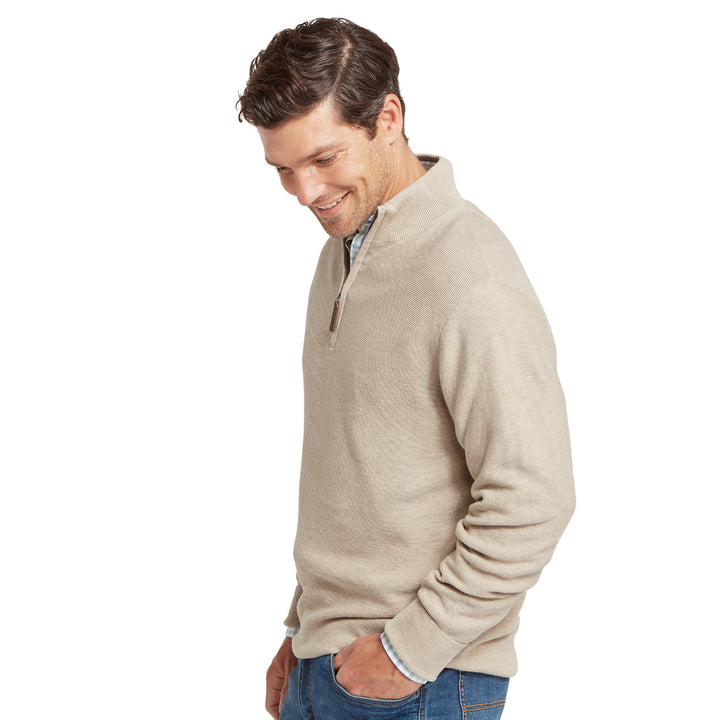 Schoffel Mens Porthleven 1/4 Zip Jumper