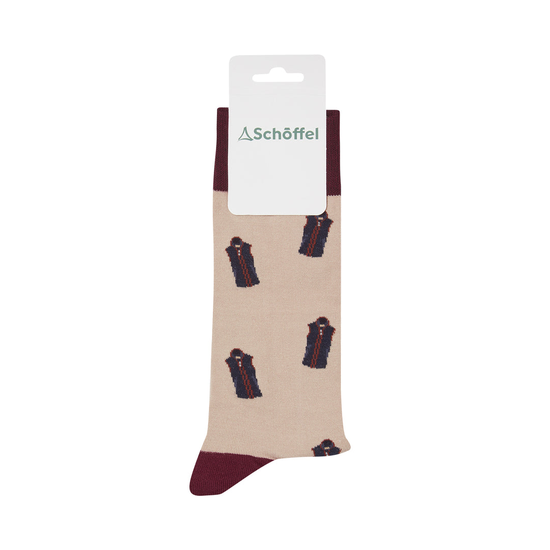 Schoffel Mens Single Cotton Socks