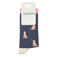 The Schoffel Ladies Single Cotton Socks in Pink#Pink