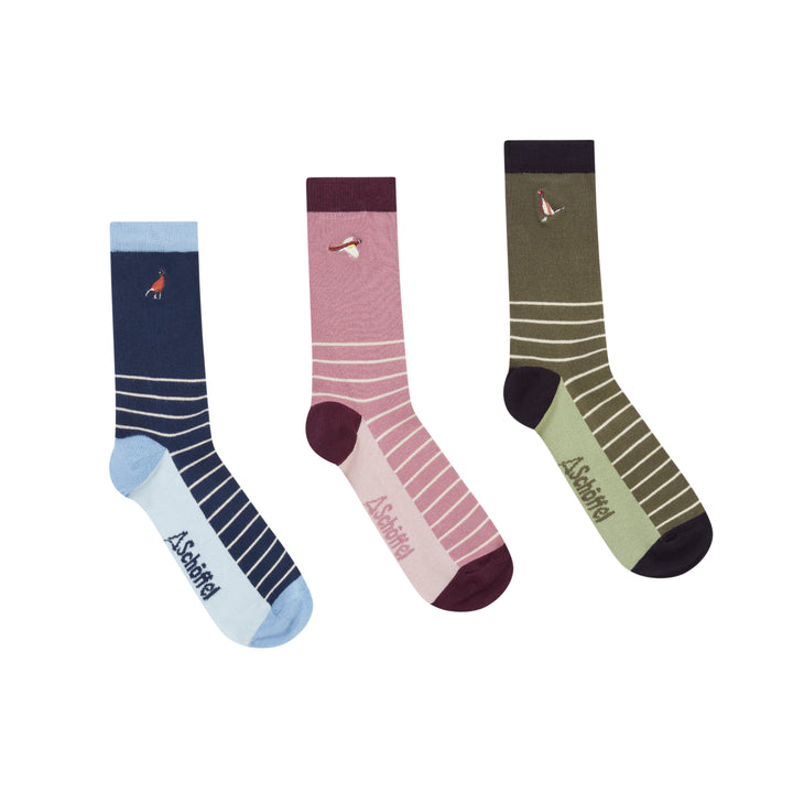 Schoffel Ladies Bamboo Socks (Box of 3)
