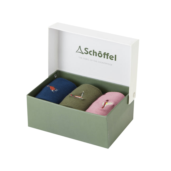 Schoffel Ladies Bamboo Socks (Box of 3)