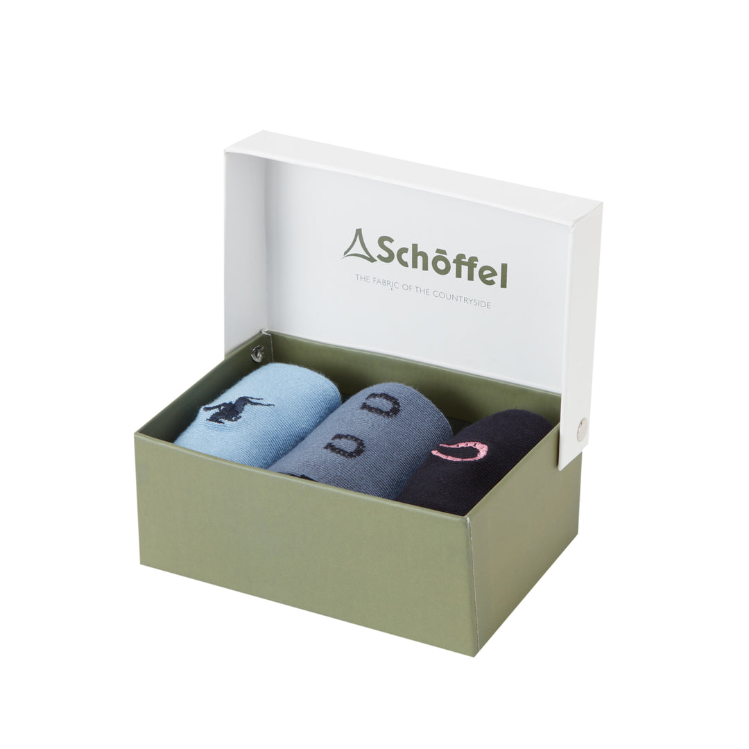Schoffel Ladies Bamboo Socks (Box of 3)