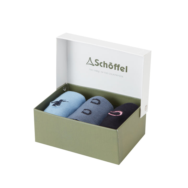 Schoffel Ladies Bamboo Socks (Box of 3)