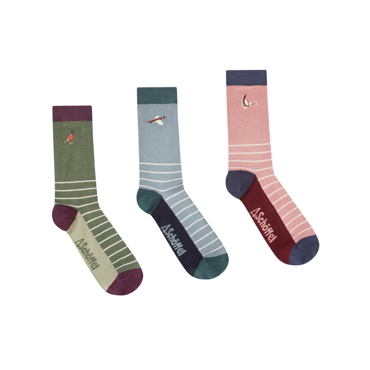 Schoffel Ladies Bamboo Socks (Box of 3)