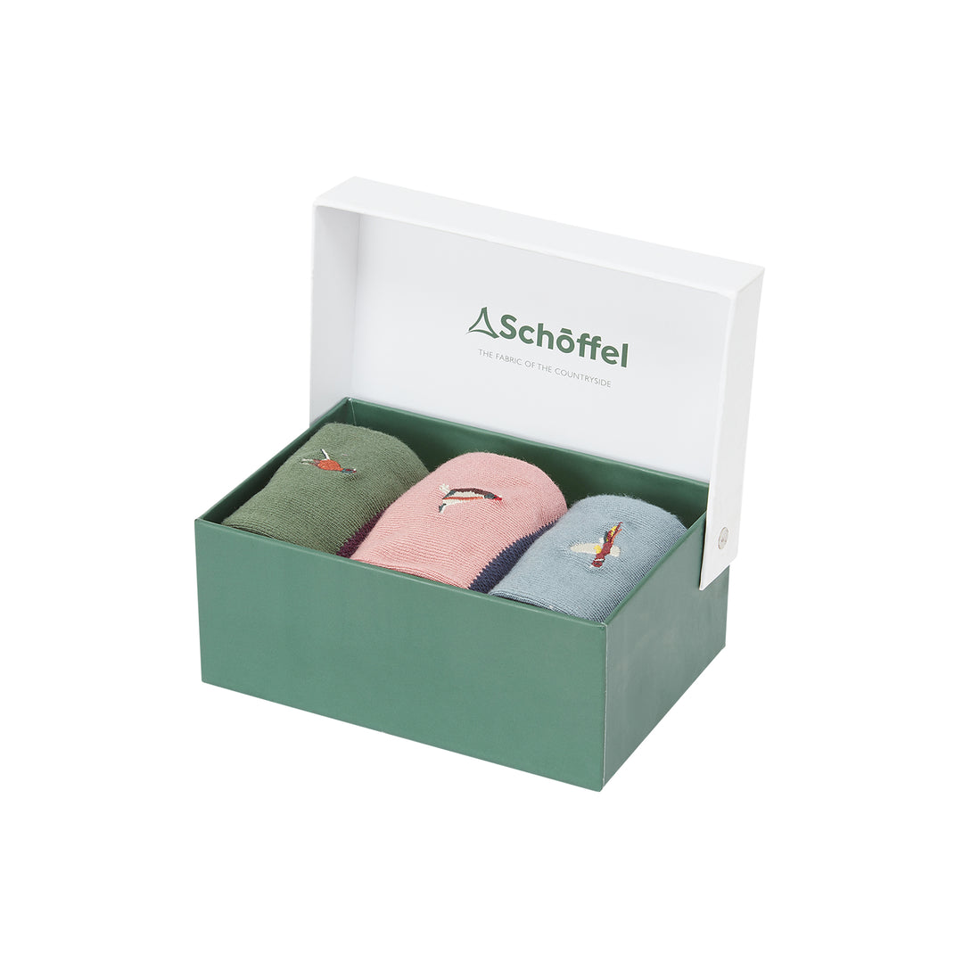 Schoffel Ladies Bamboo Socks (Box of 3)