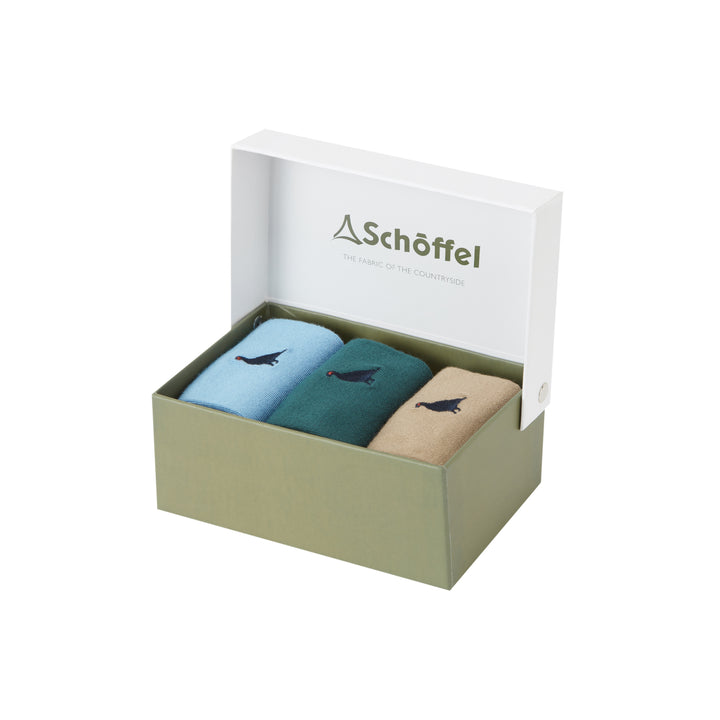 Schoffel Mens Bamboo Socks (Box of 3)