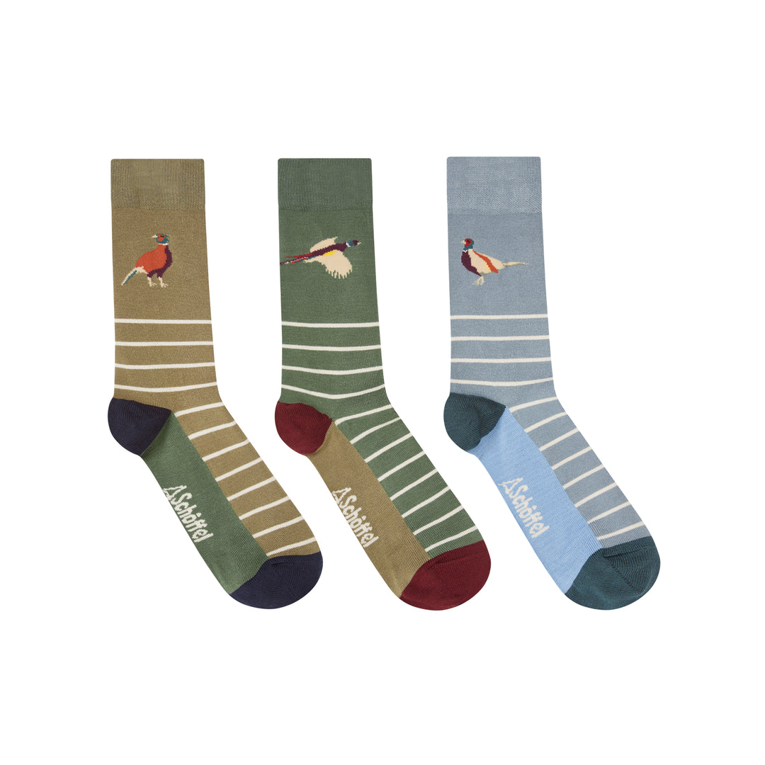 Schoffel Mens Bamboo Socks (Box of 3)