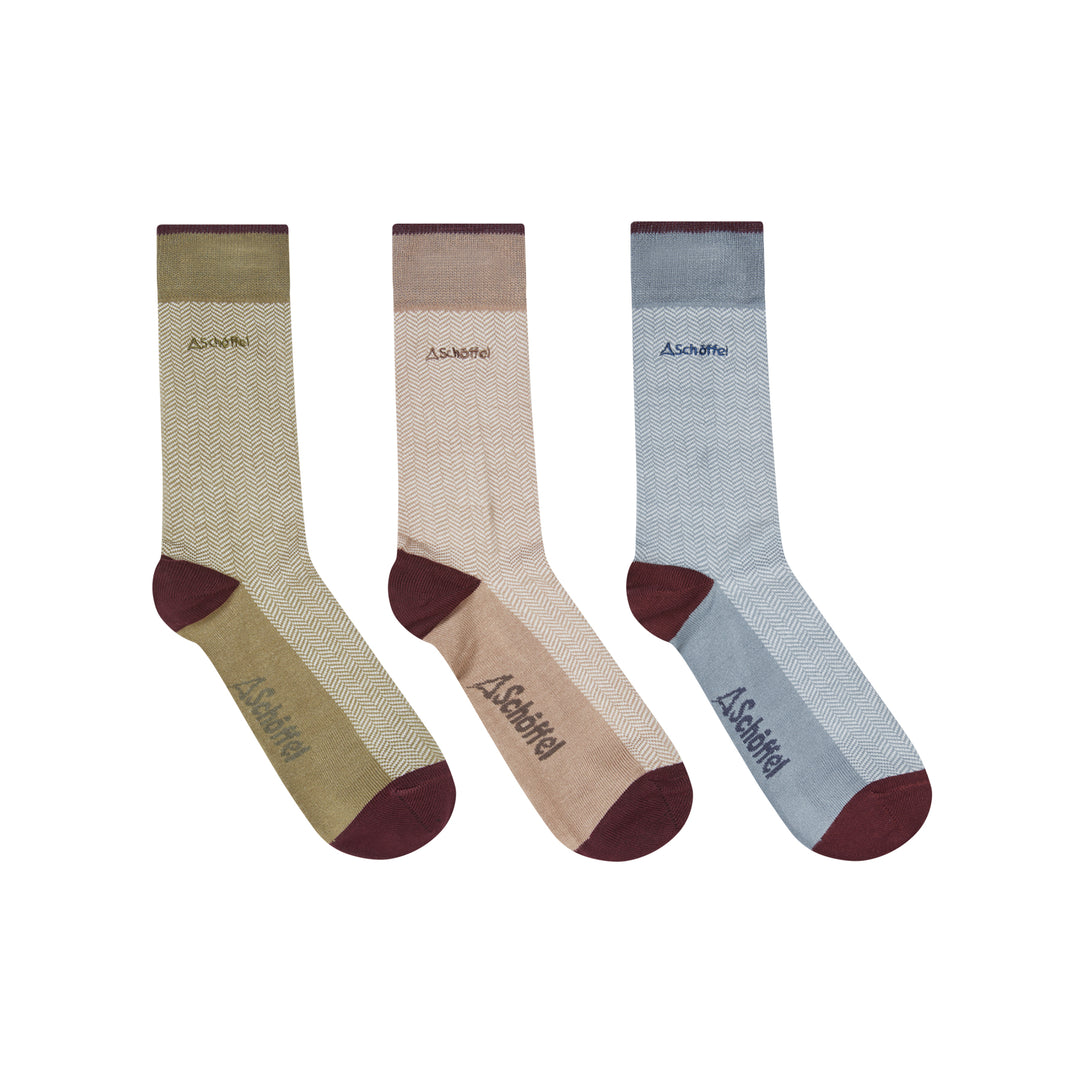 Schoffel Mens Bamboo Socks (Box of 3)