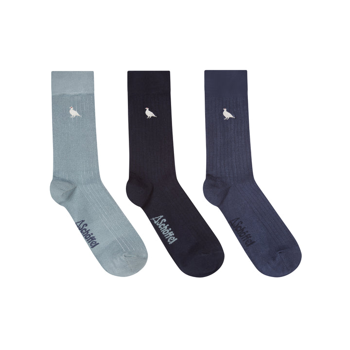 Schoffel Mens Bamboo Socks (Box of 3)