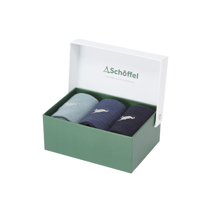 Schoffel Mens Bamboo Socks (Box of 3)