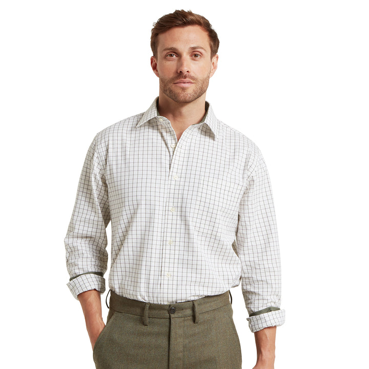 Schoffel Mens Burnham Tattersall Classic Shirt