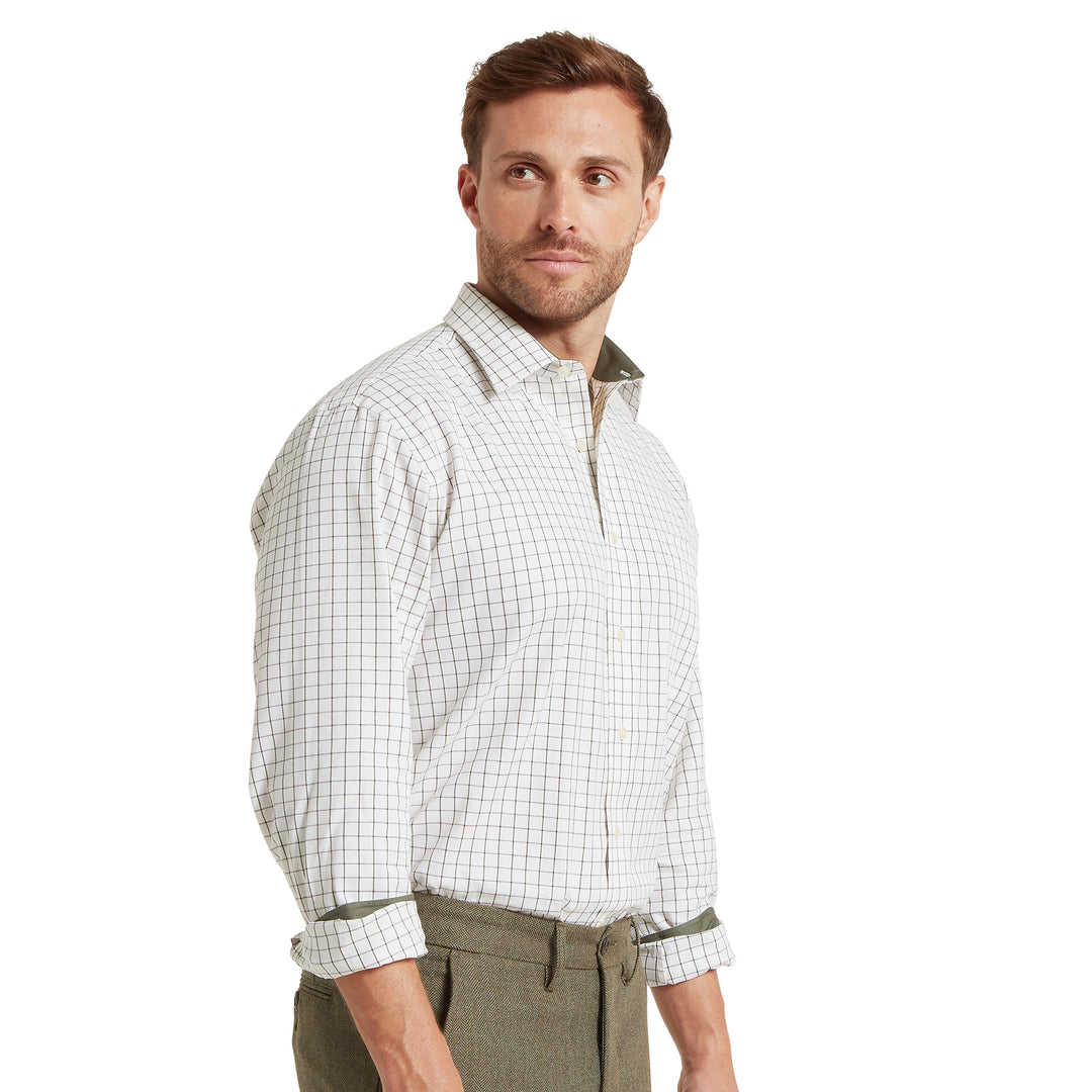 Schoffel Mens Burnham Tattersall Classic Shirt