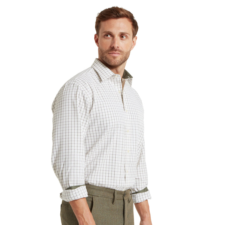 Schoffel Mens Burnham Tattersall Classic Shirt