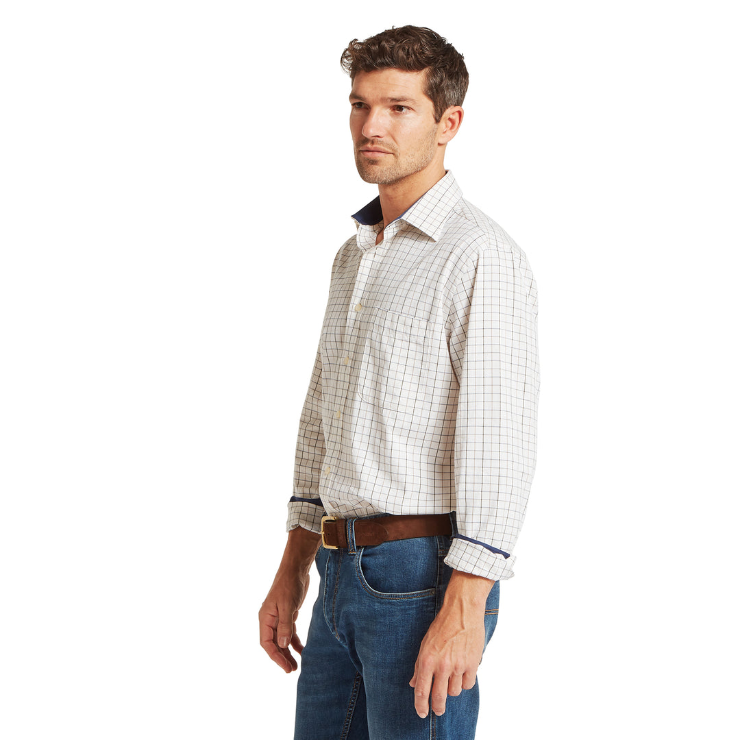 Schoffel Mens Burnham Tattersall Classic Shirt