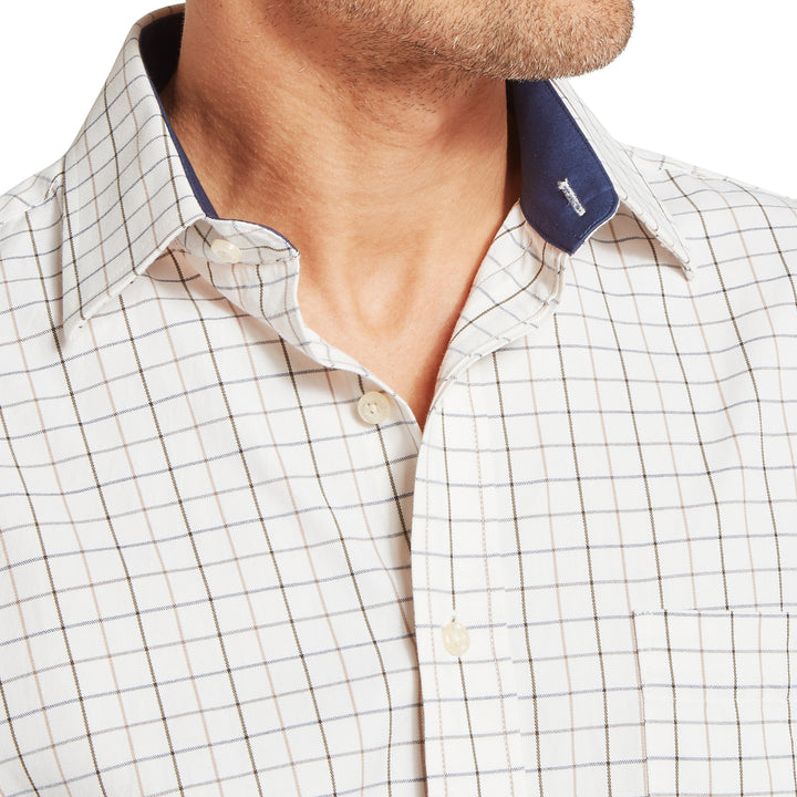 Schoffel Mens Burnham Tattersall Classic Shirt
