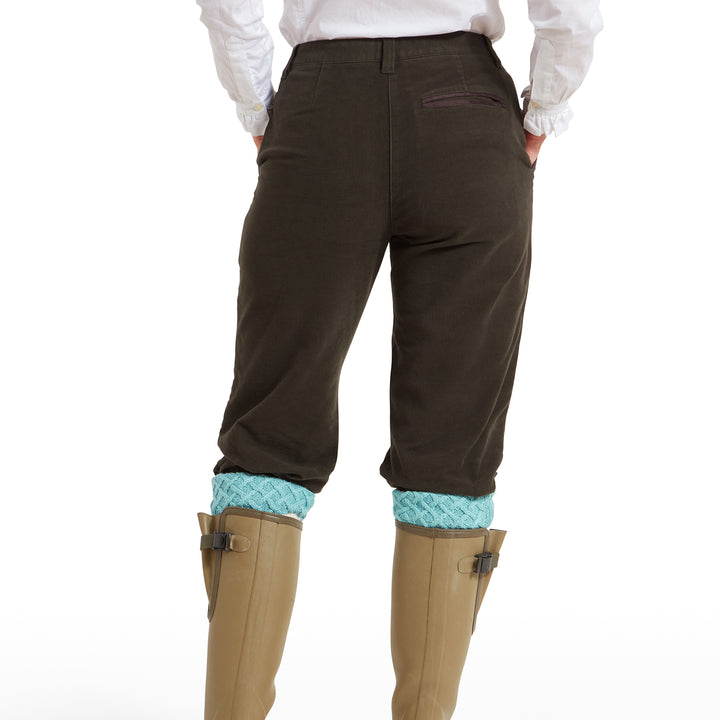 Schoffel Ladies Moleskin Breeks Forest