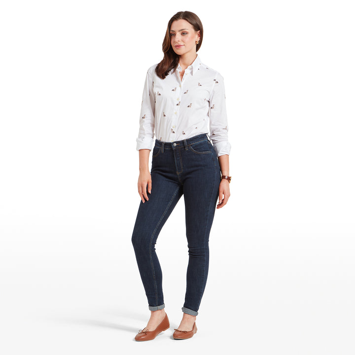 Schoffel Ladies Poppy Jean Dark Denim