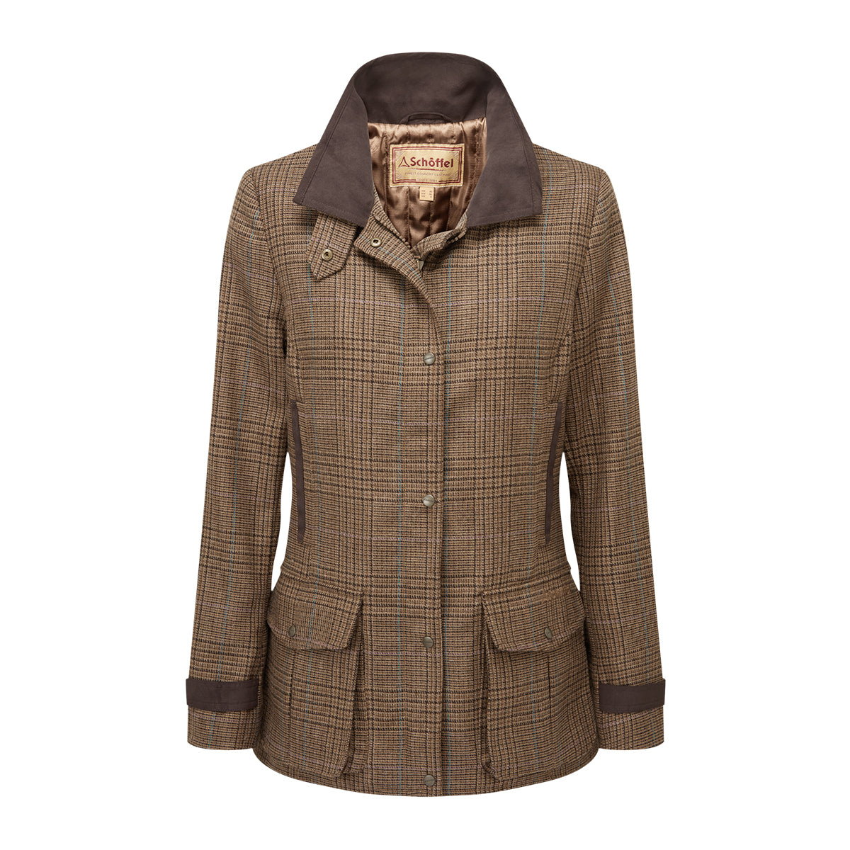 Schoffel Ladies Murra Tweed Coat - Teviot Tweed | Millbry Hill