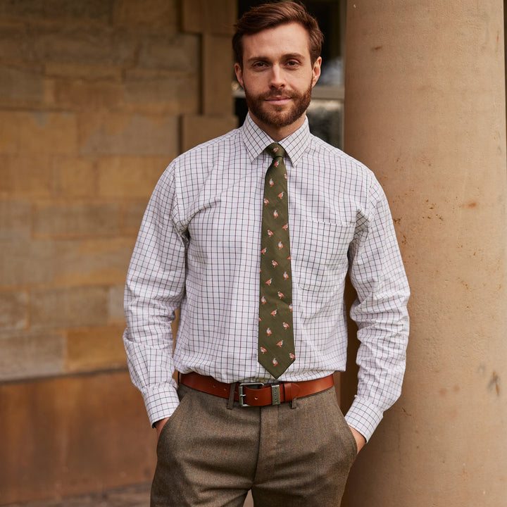 Schoffel Mens Ashford Silk Tie